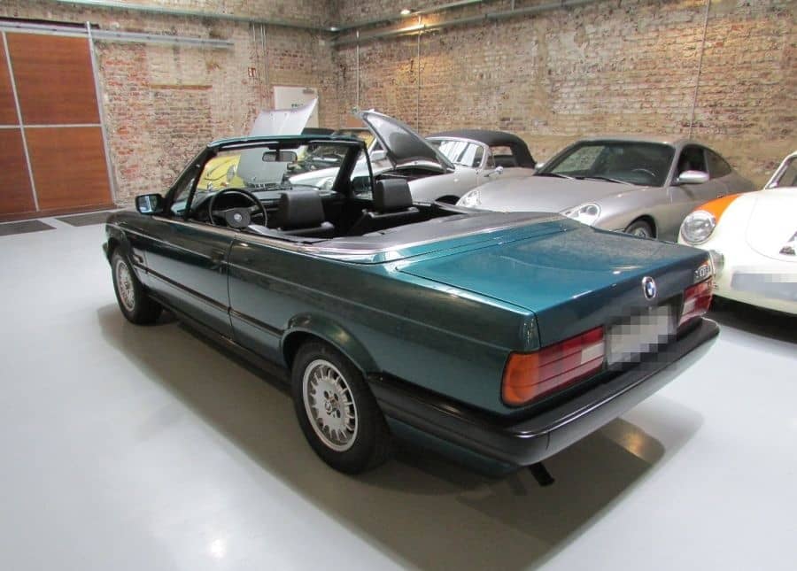 BMW 318i E30 1992 Cabriolet wenig Km seltene Farbe foto 5