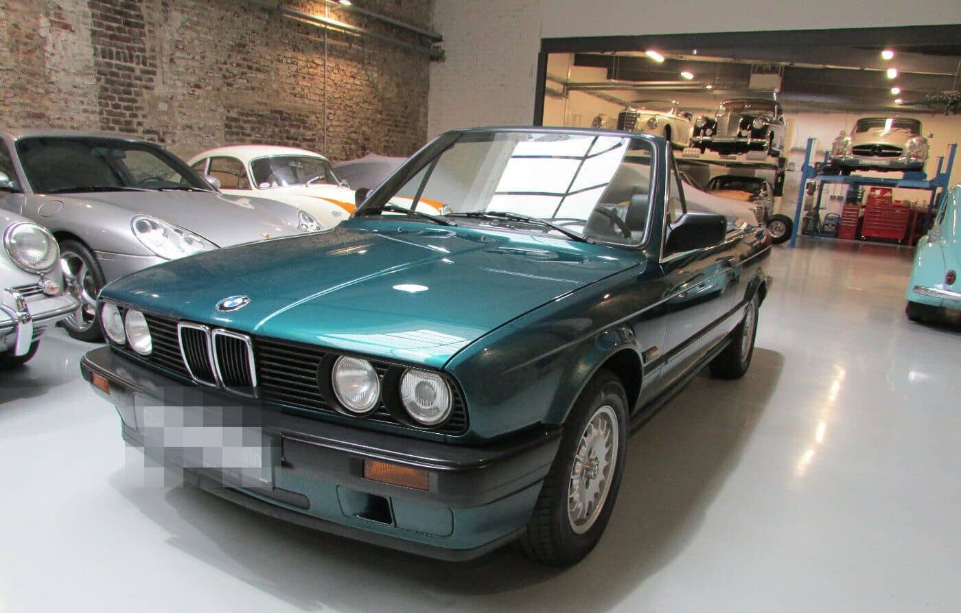 BMW 318i E30 1992 Cabriolet wenig Km seltene Farbe foto 7