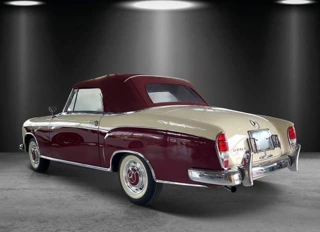 Mercedes-Benz 220 S Cabriolet Ponton foto 3