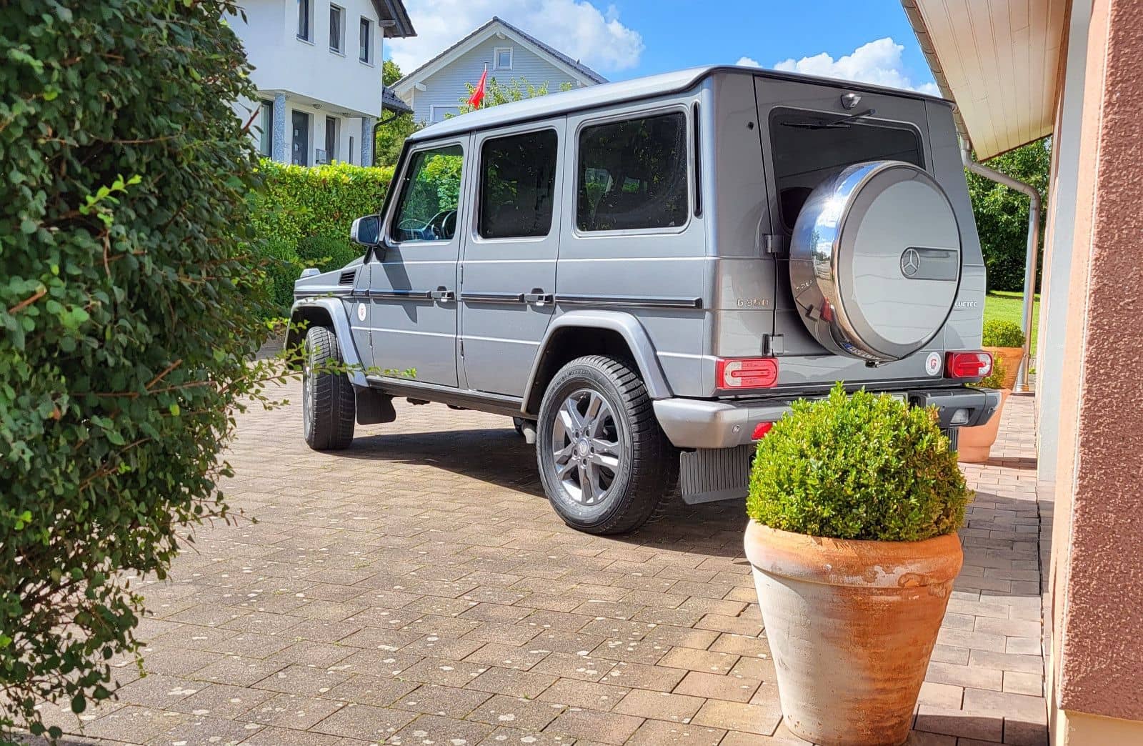 Mercedes-Benz G 350 CDI "Palladiumsilber" wunderschön! foto 1