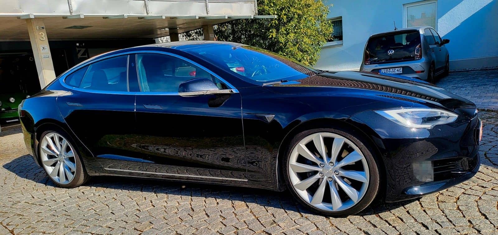 Tesla Model S 75D, 1.Hd, TÜV neu, Leder, 21 Zoll, WR++ foto 1