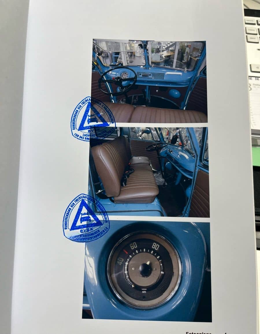 Volkswagen VW T1 Bulli Kombi 9 Sitzer Neu "Made in Germany" foto 7