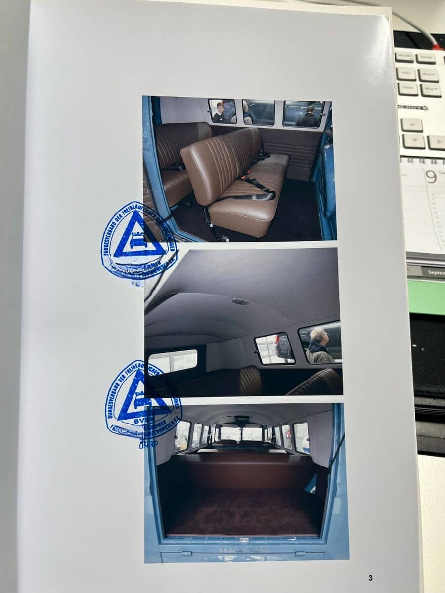 Volkswagen VW T1 Bulli Kombi 9 Sitzer Neu "Made in Germany" foto 8