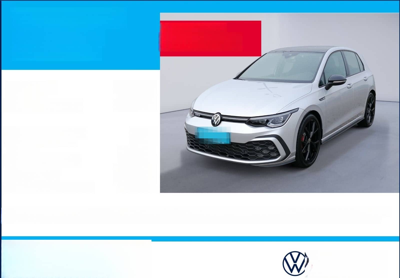 Volkswagen Golf VIII GTD DSG PANO+19"+LED+NAVI+BLACK-STYLE foto 1