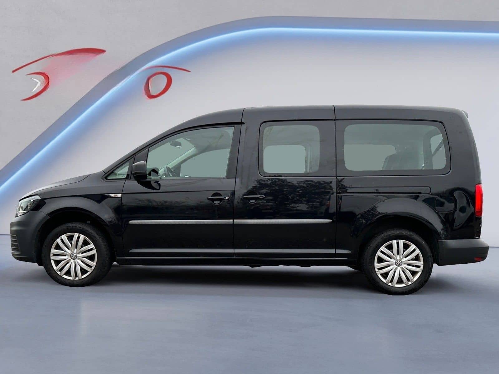 Volkswagen Caddy PKW Maxi / 7 Sitze / AHK / Kamera foto 2