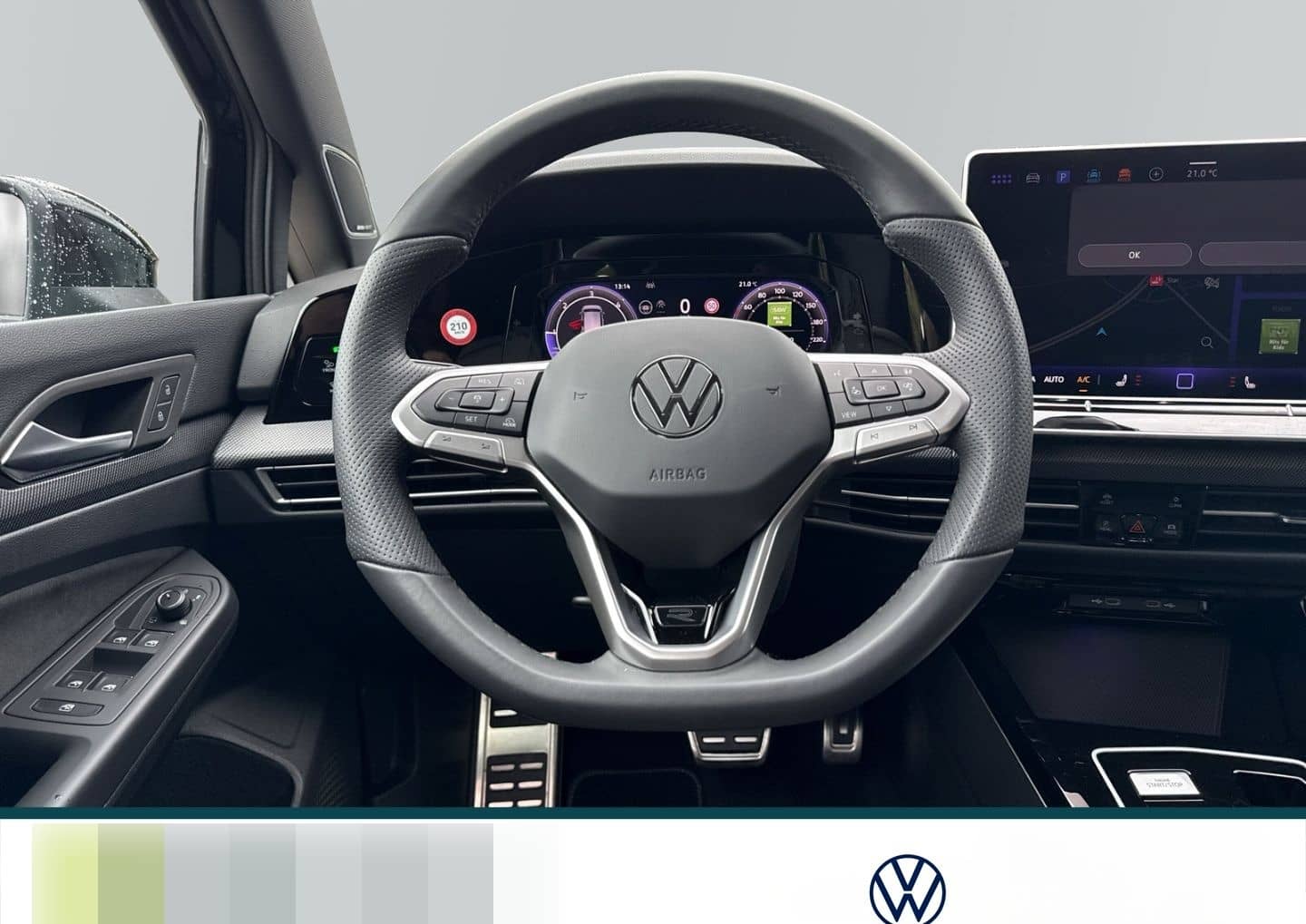 Volkswagen Golf VIII R-Line 2.0 TDI DSG LED HUD Navi AHK Fe foto 10