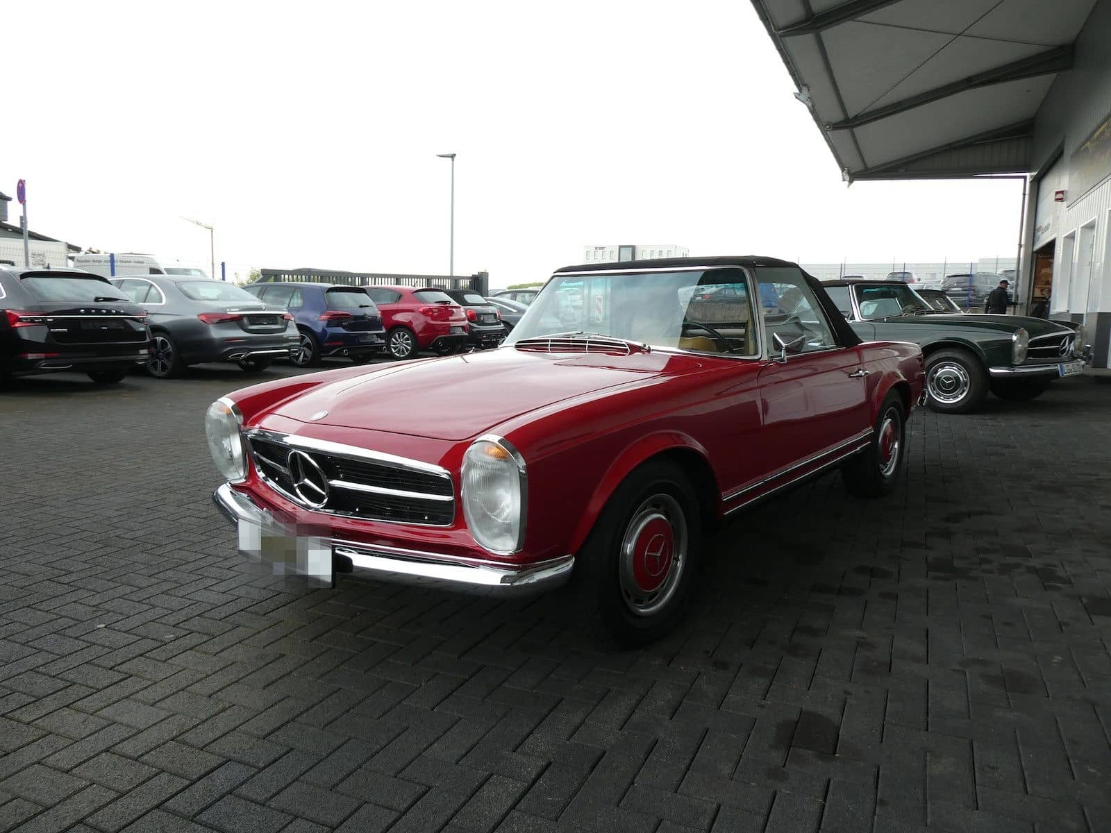 Mercedes-Benz 280 SL Pagode, originale Karosserie foto 3