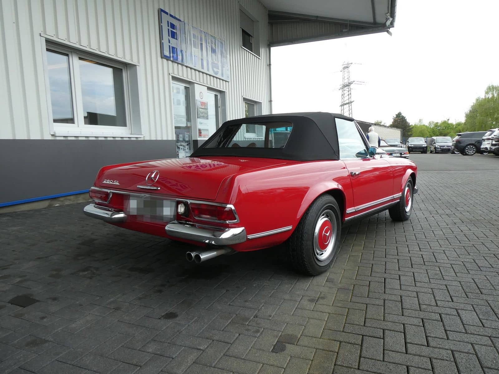 Mercedes-Benz 280 SL Pagode, originale Karosserie foto 4