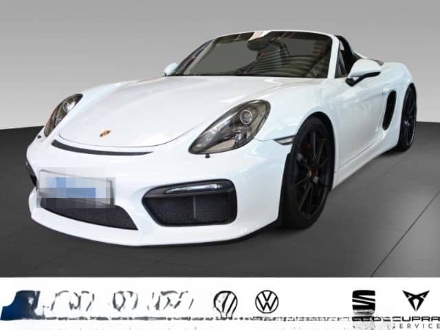 Porsche Boxster 981 Spyder Navi Xenon *Rote Ziernähte*oh foto 1