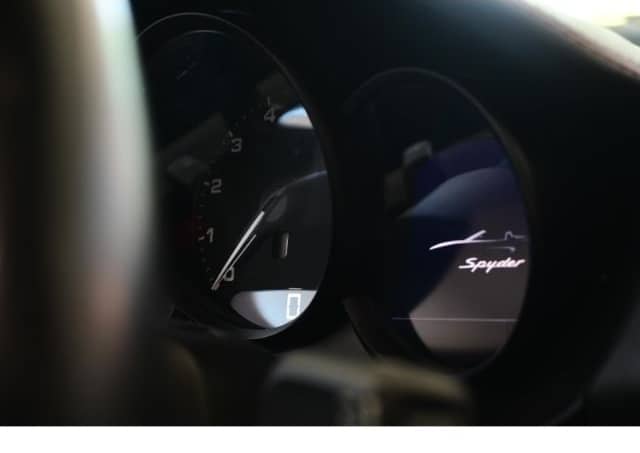 Porsche Boxster 981 Spyder Navi Xenon *Rote Ziernähte*oh foto 17