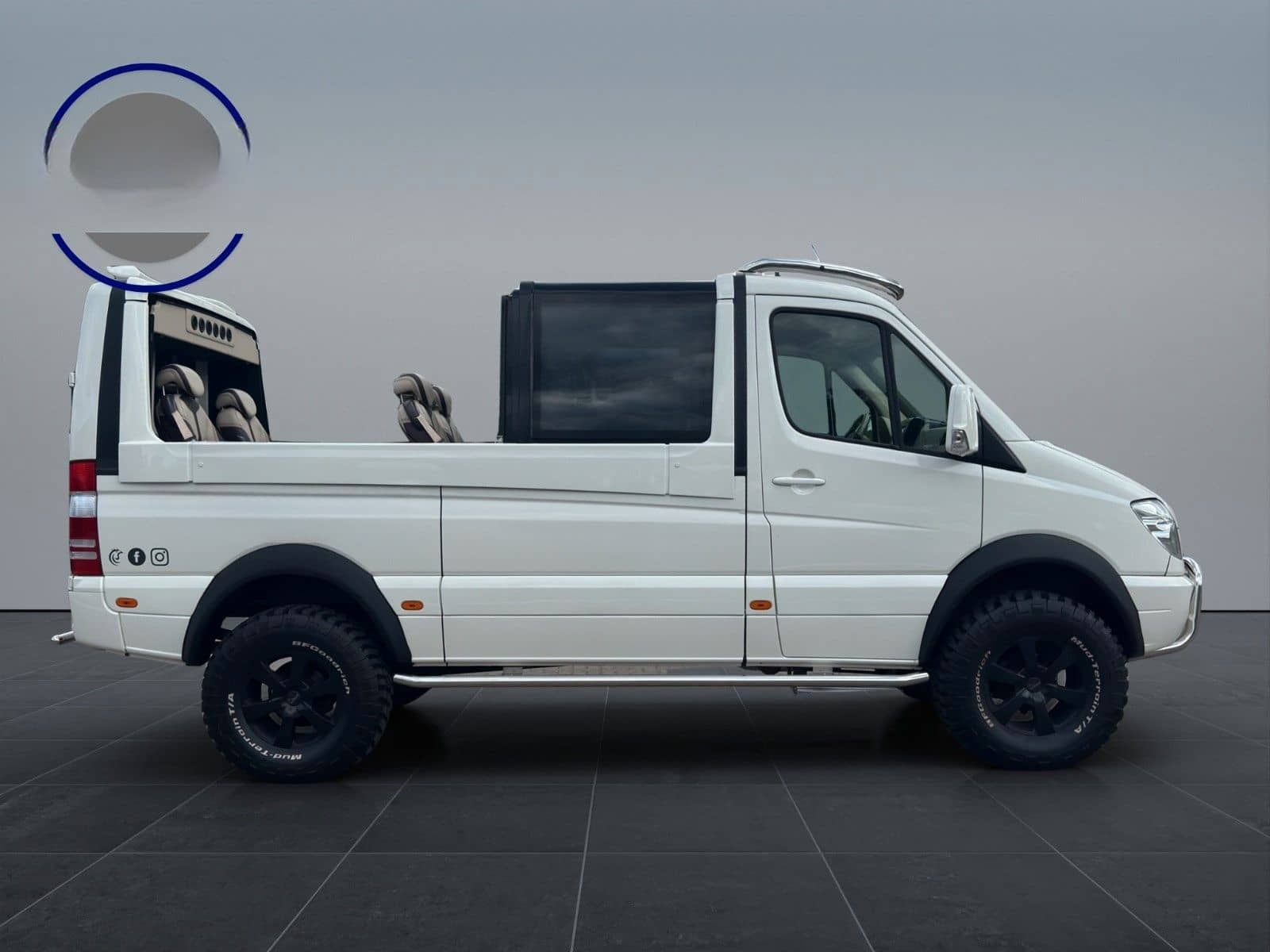 Mercedes-Benz Sprinter Cabrio Allrad Umbau IGLHAUT/UNIKAT! foto 12