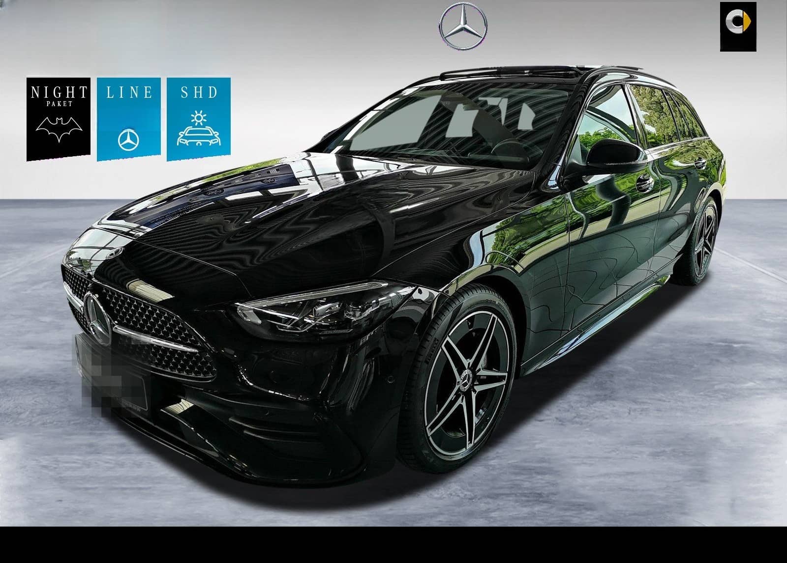 Mercedes-Benz C 180 T AMG ADVANCEDPLUS+PANO-SD+NIGHT+MEMORY+TW foto 1