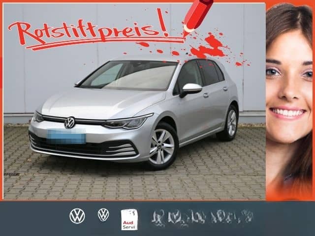 Volkswagen Golf VIII 1.5 TSI Life LED/NAVI+VZE/16-ZOLL/PDC/ foto 1