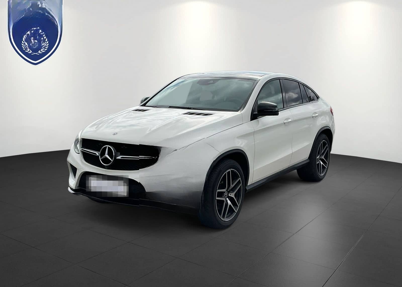 Mercedes-Benz GLE 350 GLE Coupe AMG 4Matic Diamant Weiß 1 Hand foto 1