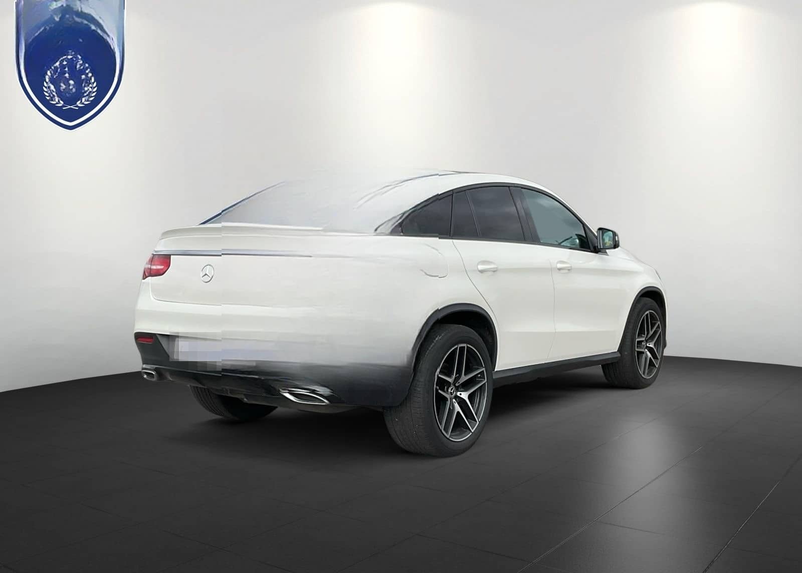 Mercedes-Benz GLE 350 GLE Coupe AMG 4Matic Diamant Weiß 1 Hand foto 3