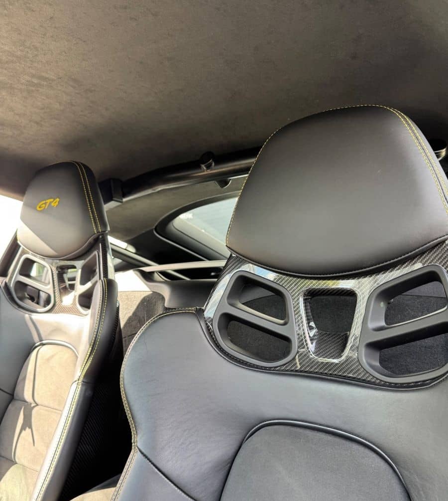 Porsche Cayman GT4 Clubsport-Paket Vollschalensitze foto 14