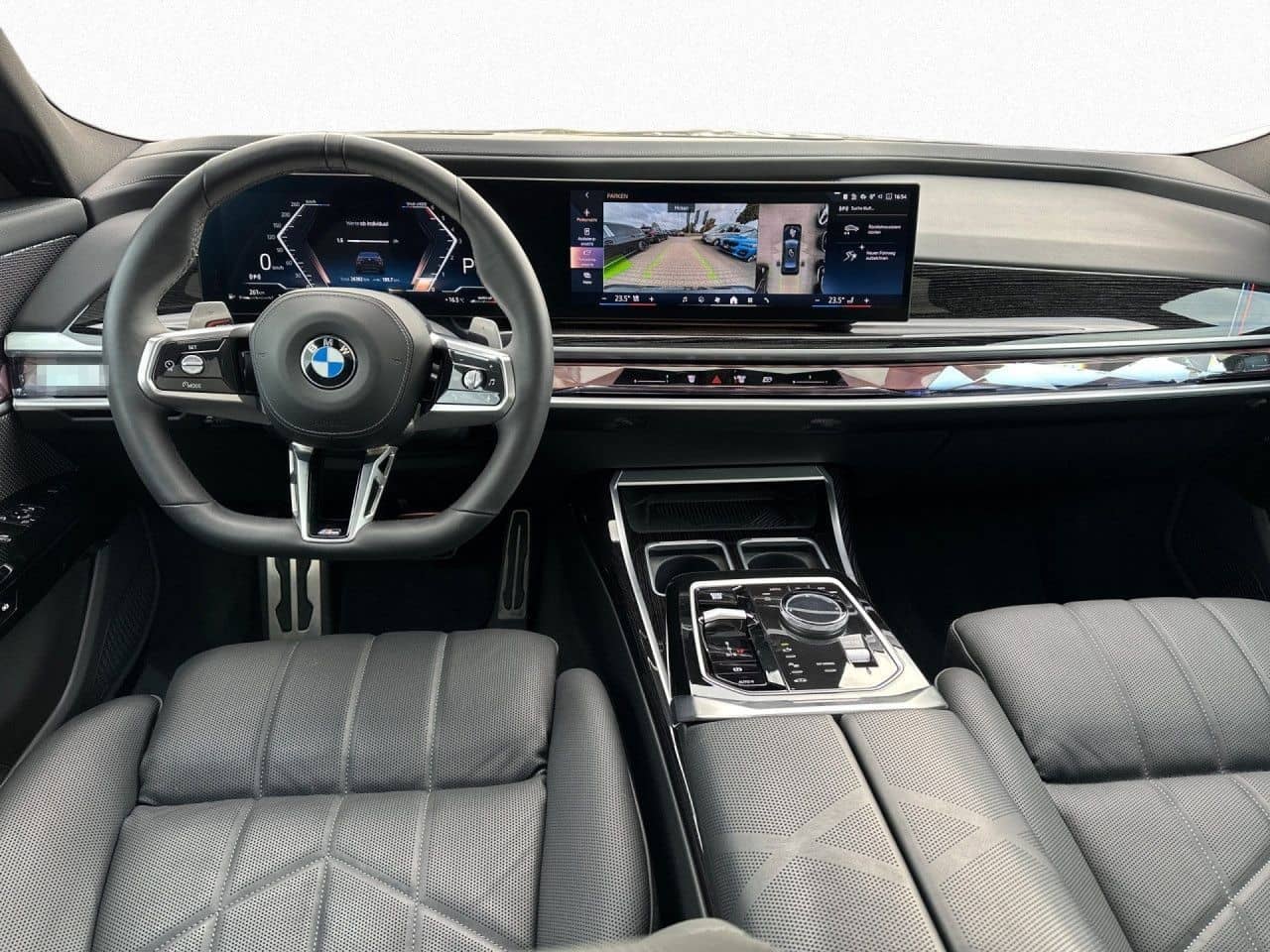 BMW 740d M Sport Pro B/W Stdhz Autobahn Leas 1029,- foto 13