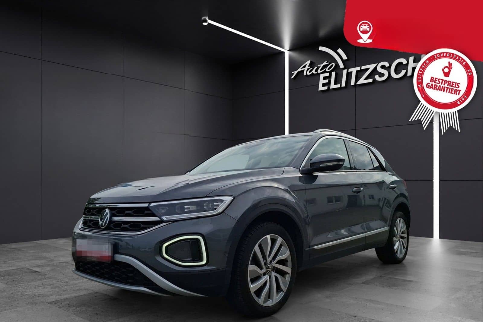 Volkswagen T-Roc TSI Style LED AHK Navi AID ACC RFK SH 18" foto 1