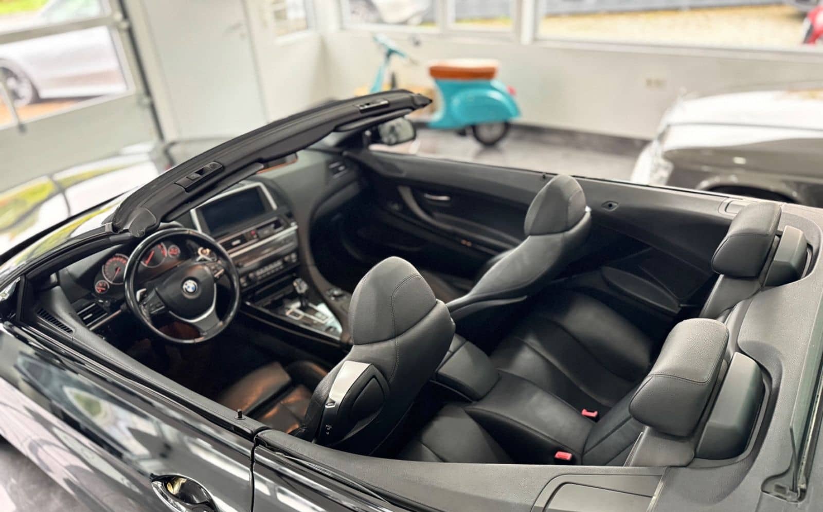 BMW 640i Cabrio/HUD/Memory/LED/Kamera/Leder/ foto 14