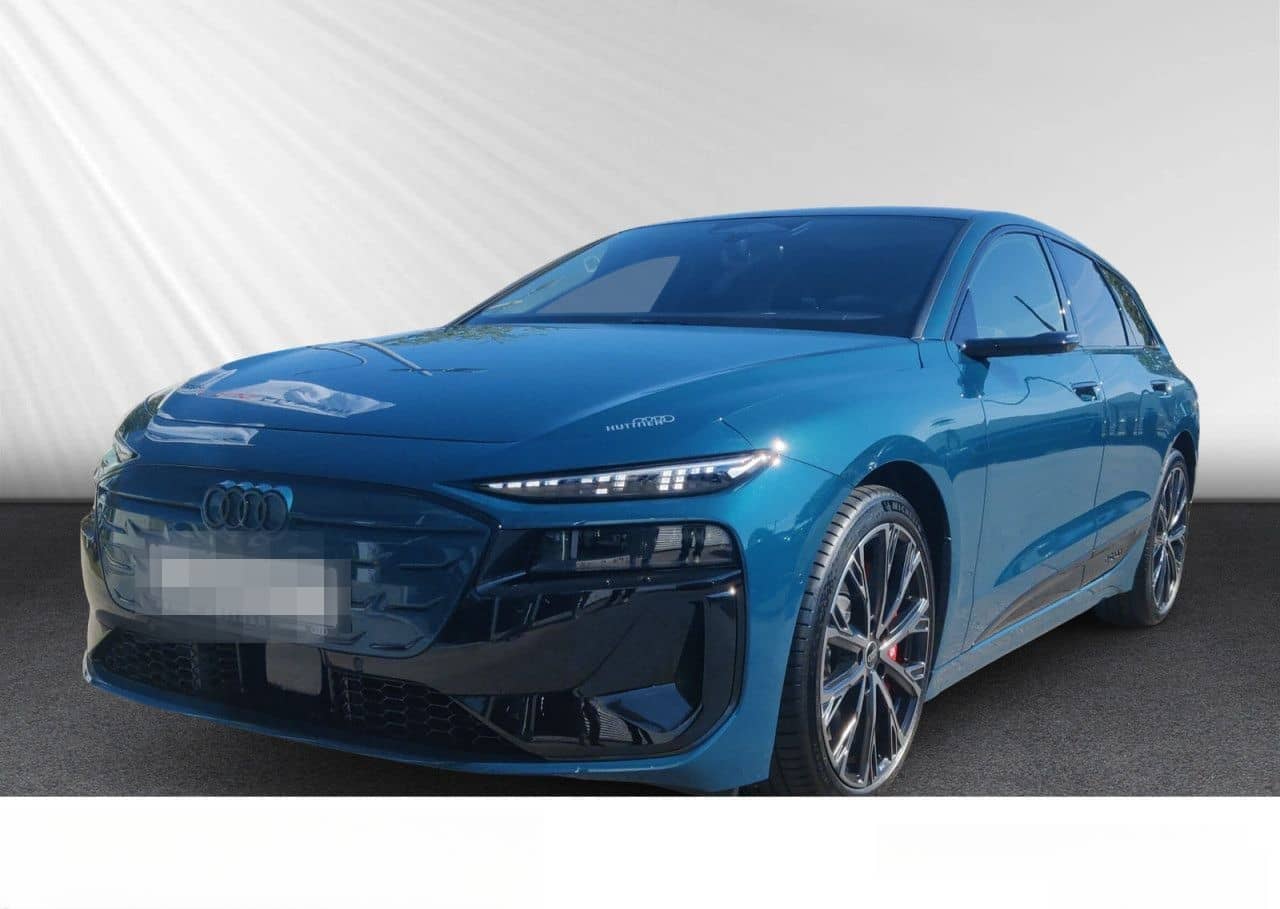 Audi S6 Avant e-tron edition one blue AHK ACC Pano foto 1