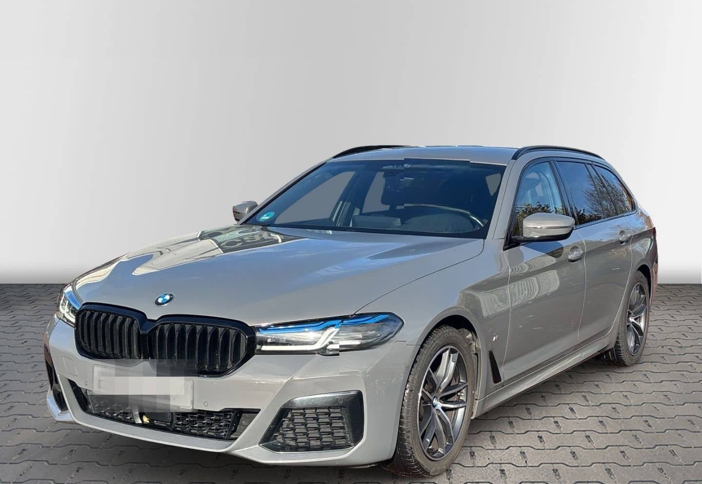 BMW 520 d Touring M Sport HUD Luftfederung Navi Lede foto 2