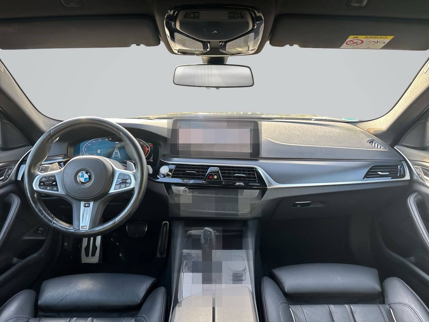 BMW 520 d Touring M Sport HUD Luftfederung Navi Lede foto 15