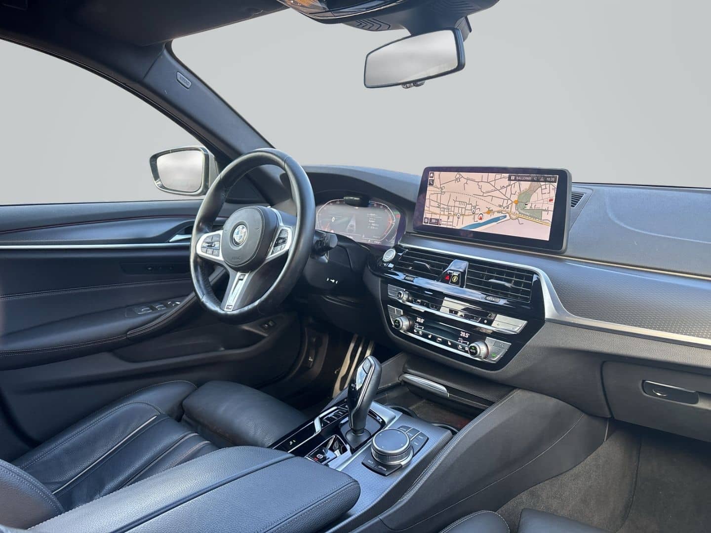 BMW 520 d Touring M Sport HUD Luftfederung Navi Lede foto 10