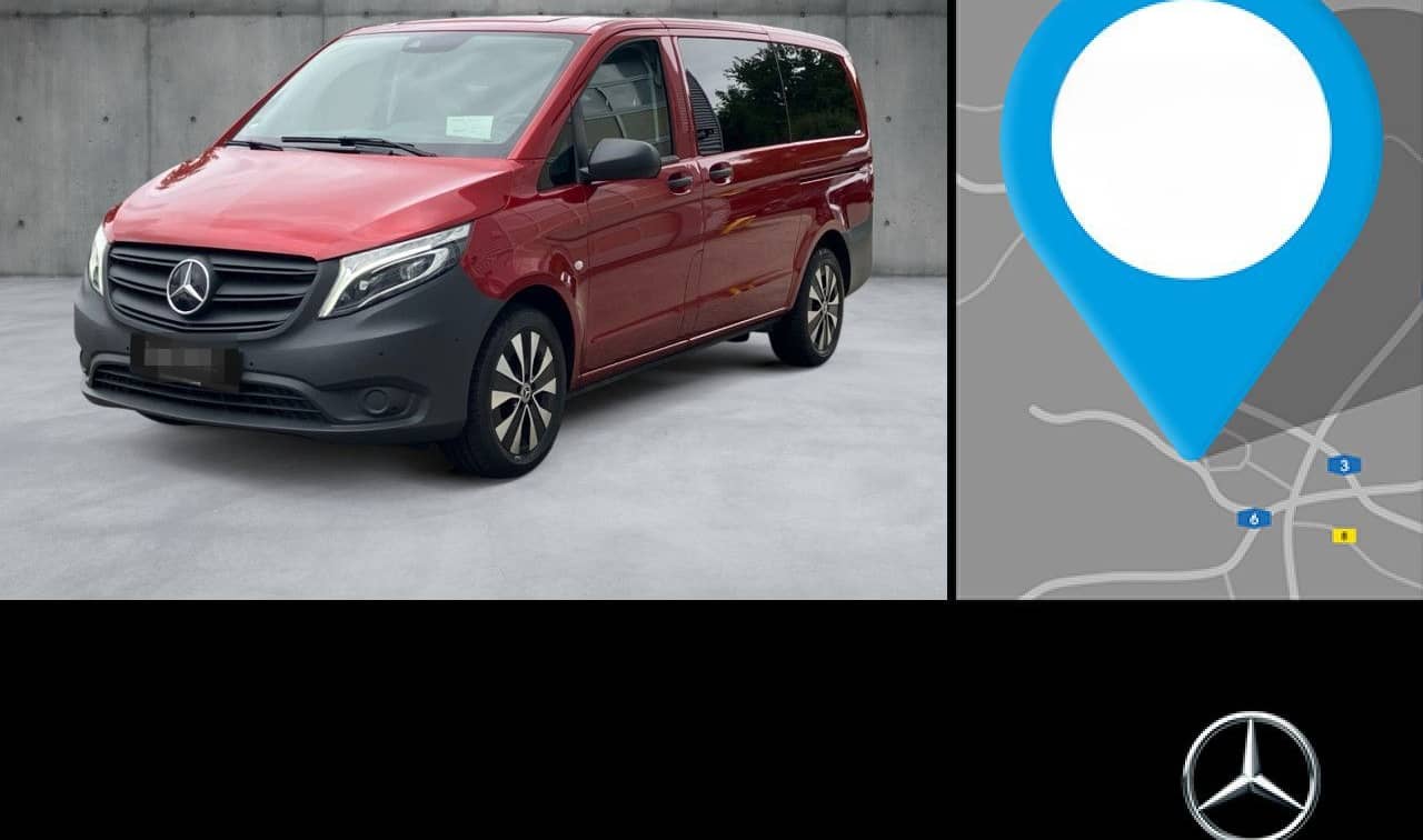 Mercedes-Benz Vito 124 CDI Mixto Lang 6-Sitzer+AHK+9G+Klima foto 1