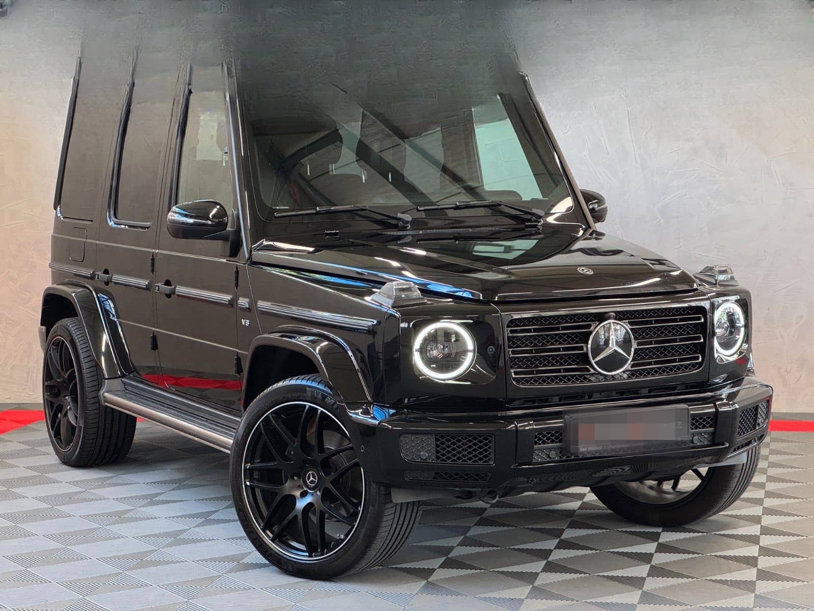 Mercedes-Benz G500 AMG Burmester S-Dach StdHeiz 360 AHK Carbon foto 1
