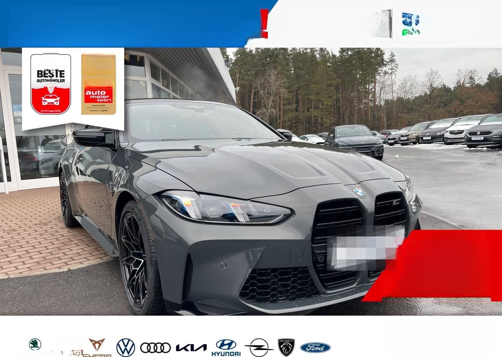 BMW M4 Competition X-Drive+Headup+H&K foto 1