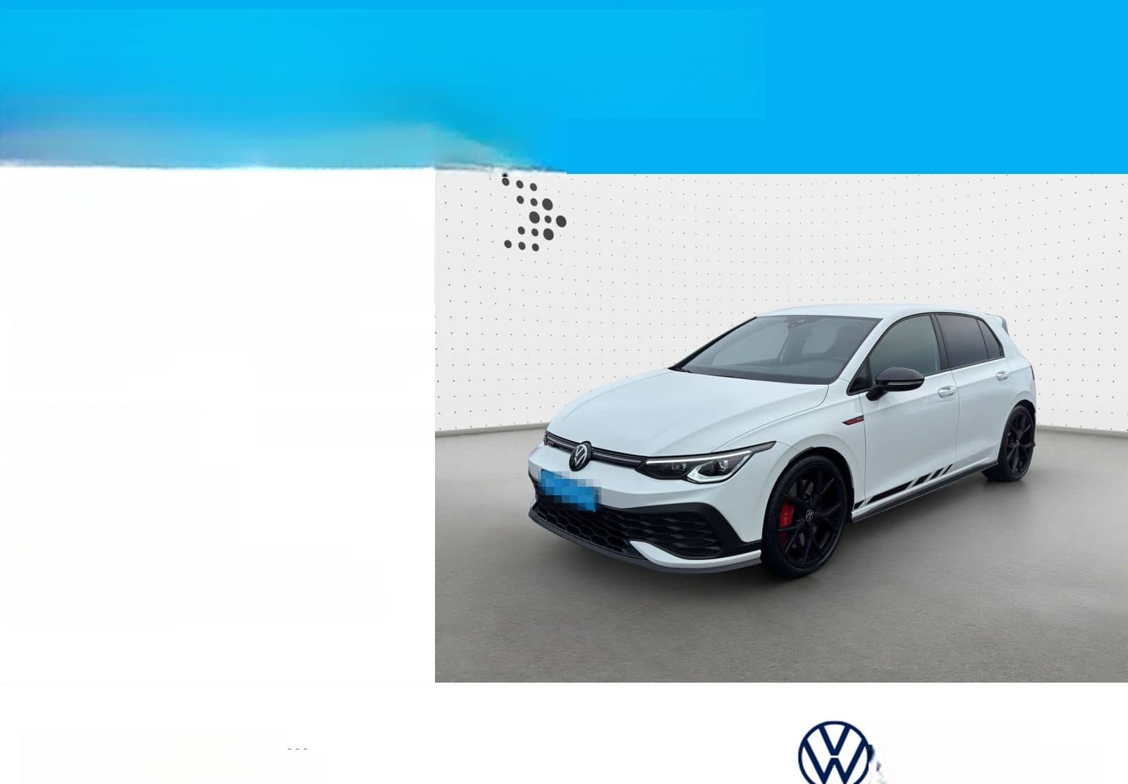 Volkswagen Golf VIII 2.0 TSI GTI Clubsport Black Style*Navi foto 2