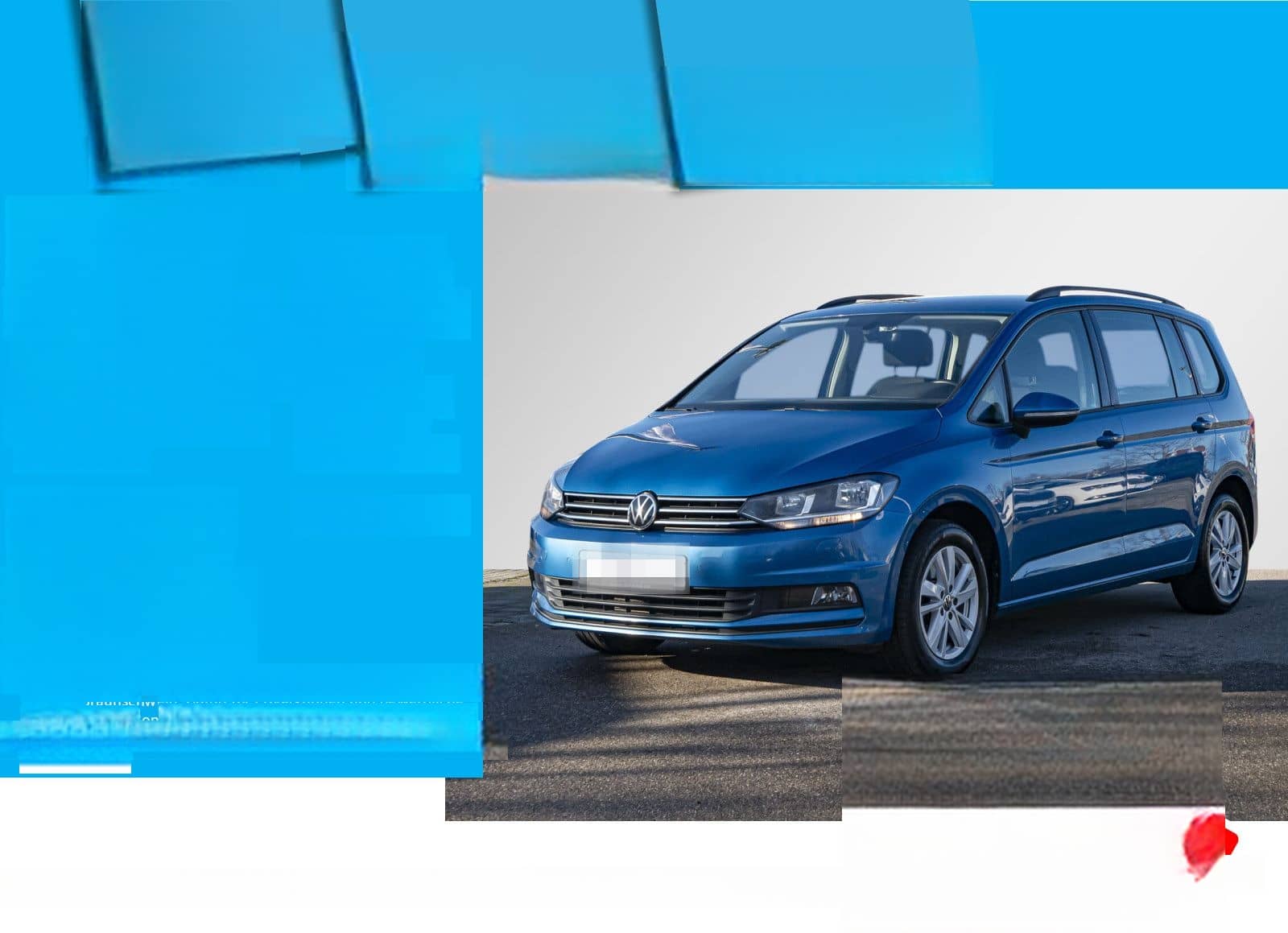 Volkswagen Touran 2.0 TDI AHK Navi ACC Bluetooth 16" DSG foto 1