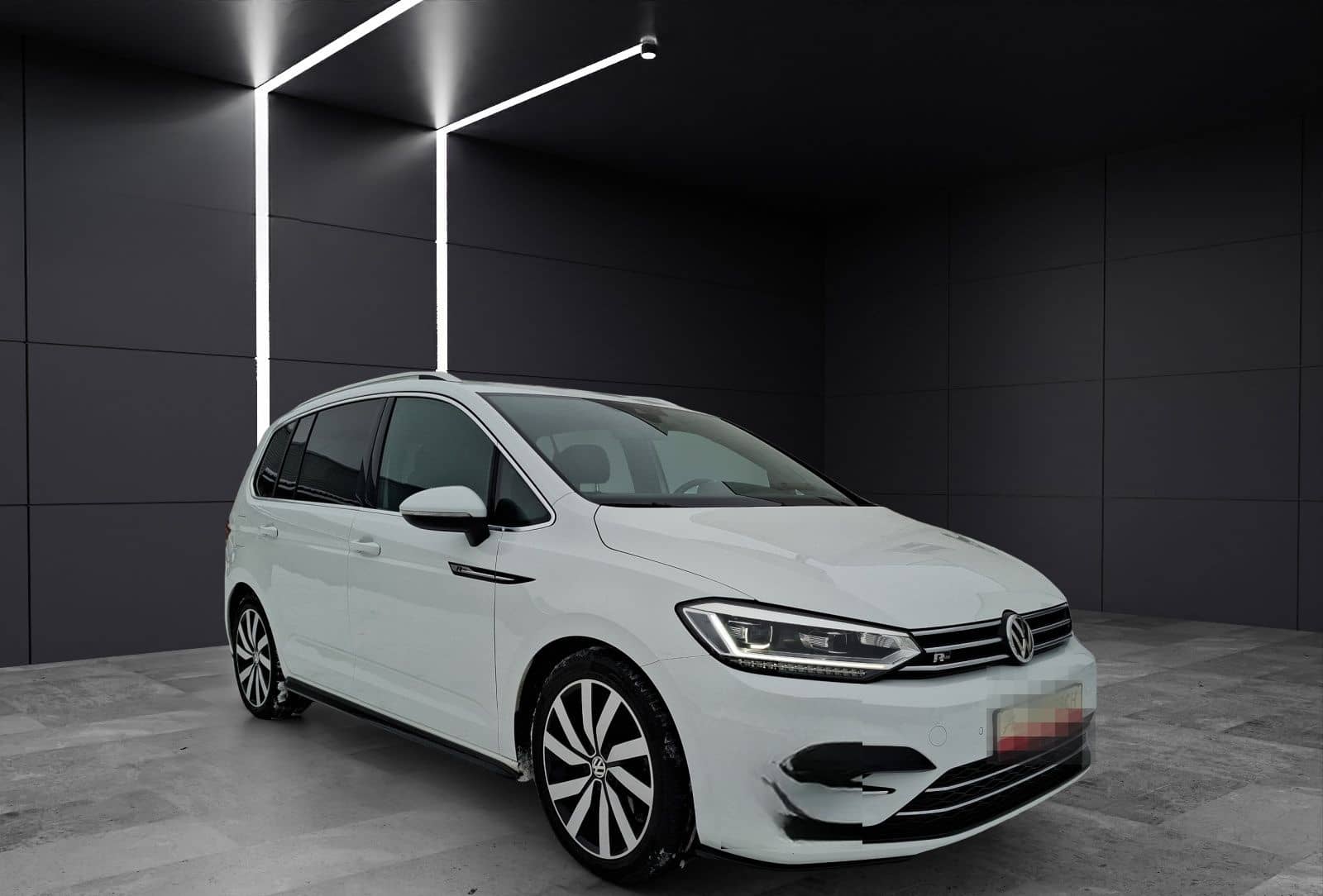Volkswagen Touran 2.0 TDI R-Line LED Navi ACC AHK 7-Sitze S foto 7
