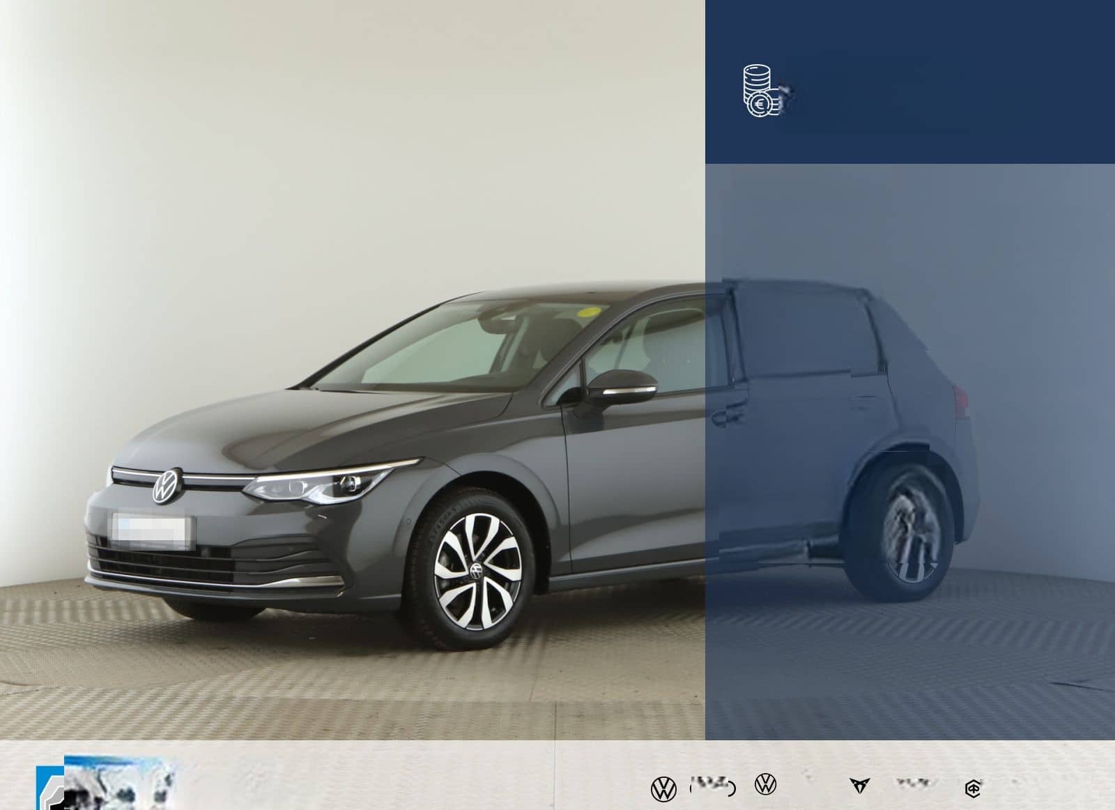 Volkswagen Golf VIII 1.5 TSI Active LED+RFK+Navi+StandH foto 1