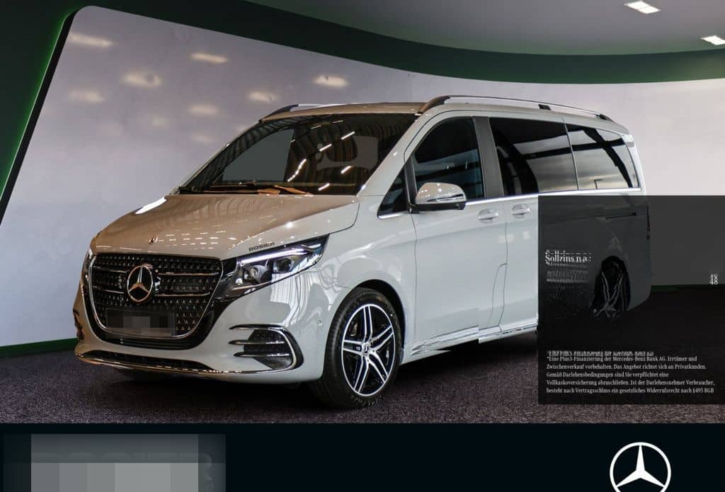 Mercedes-Benz V 300 d AMG AVANTGARDE Lang AHK Stadhz. Pano Bur foto 1