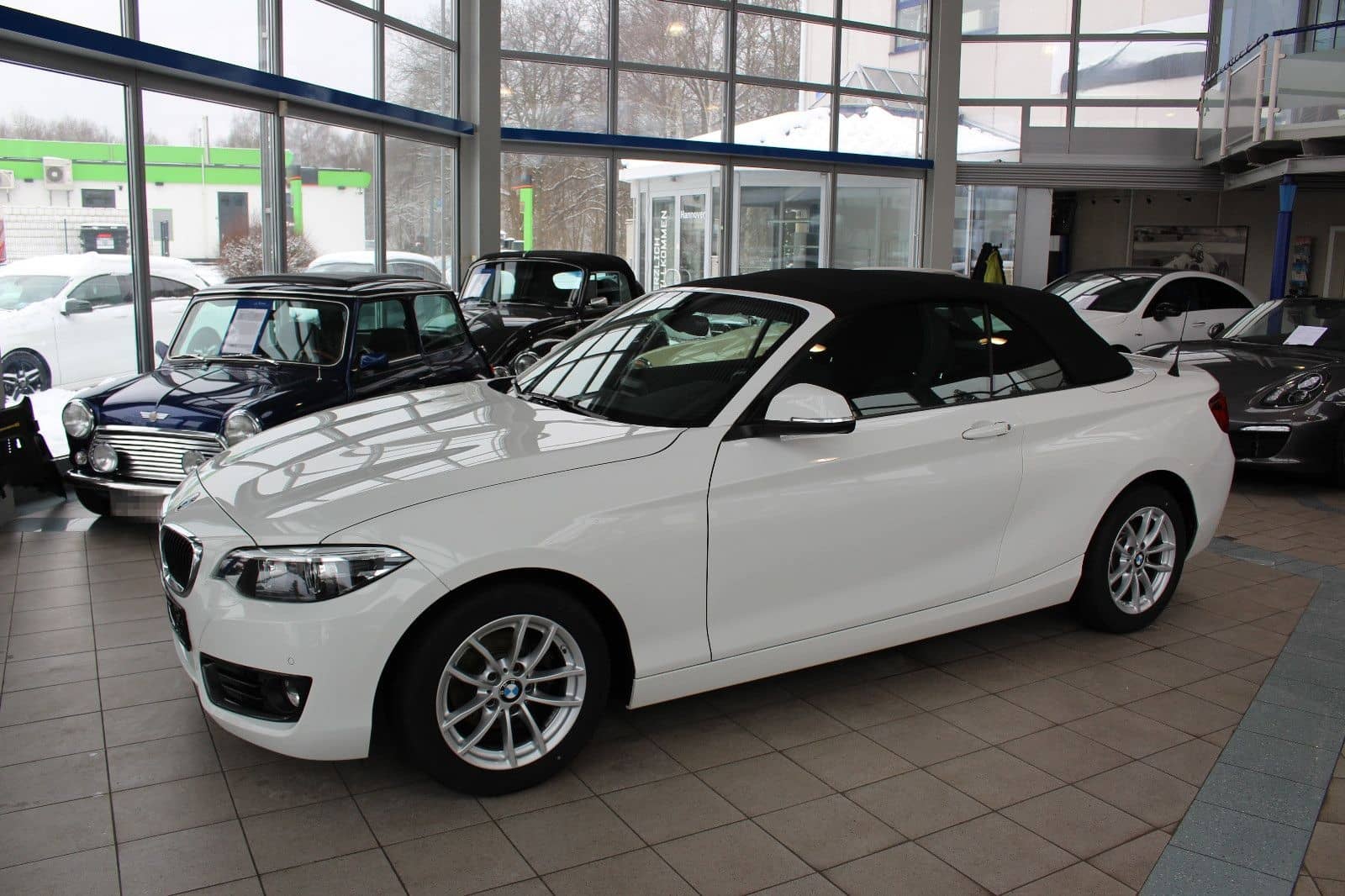 BMW 218 i Cabrio  Advantage  Automatik 1.Hand foto 1