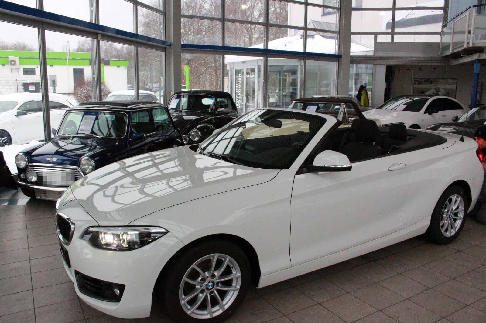 BMW 218 i Cabrio  Advantage  Automatik 1.Hand foto 18