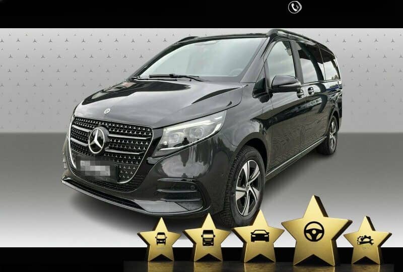 Mercedes-Benz V 300 d 4M AV L AMG Night STANDHZ+AHZV+DISTR+360 foto 1