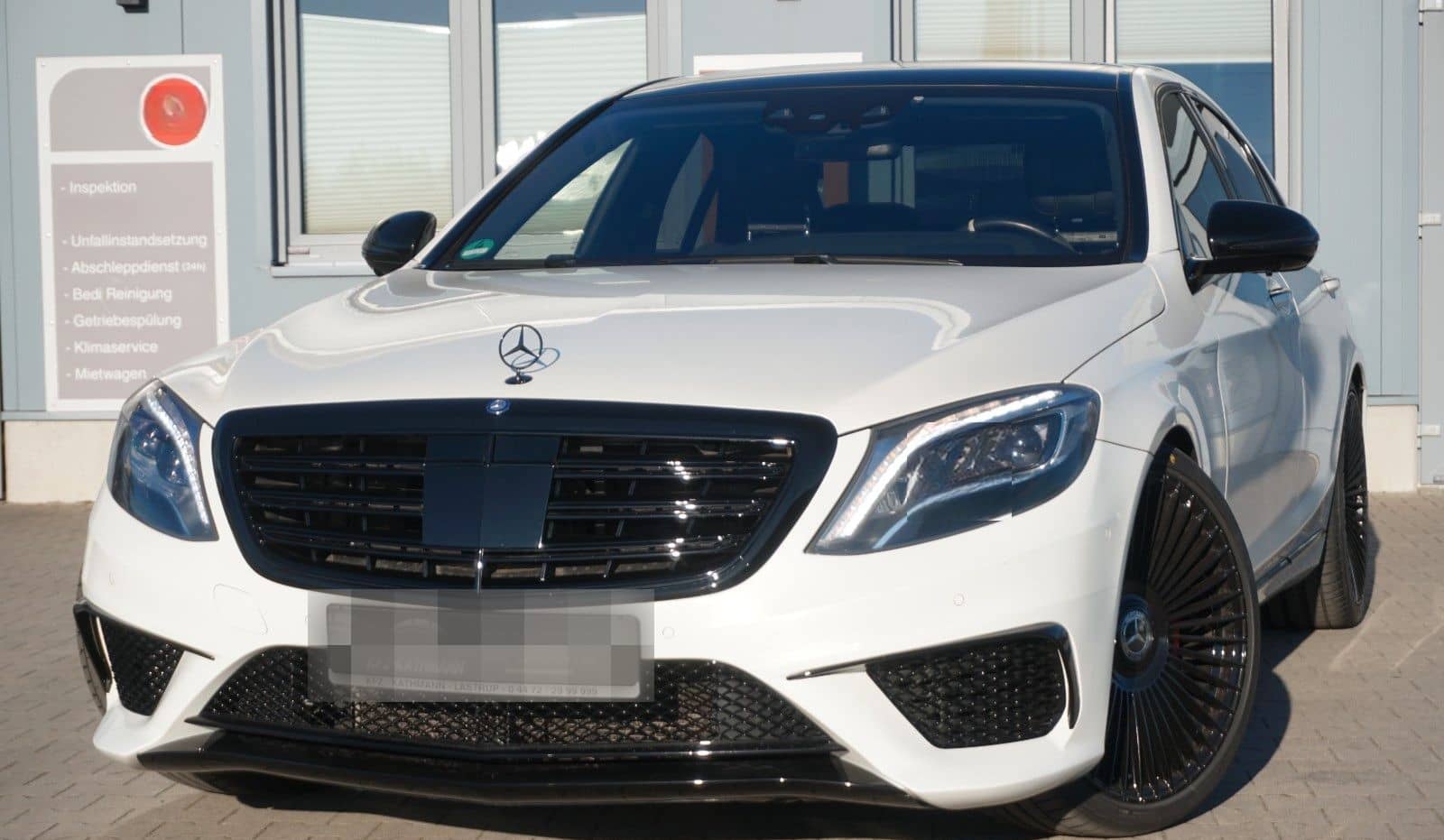 Mercedes-Benz S 500 4Matic*S63 AMG Umbau*Burm.*LED*21 Zoll*Kam foto 1