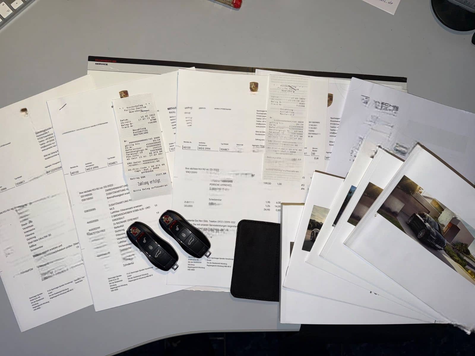 Porsche Cayenne D Leder Luft Pano SoftClose BOSE 21 Zoll foto 25