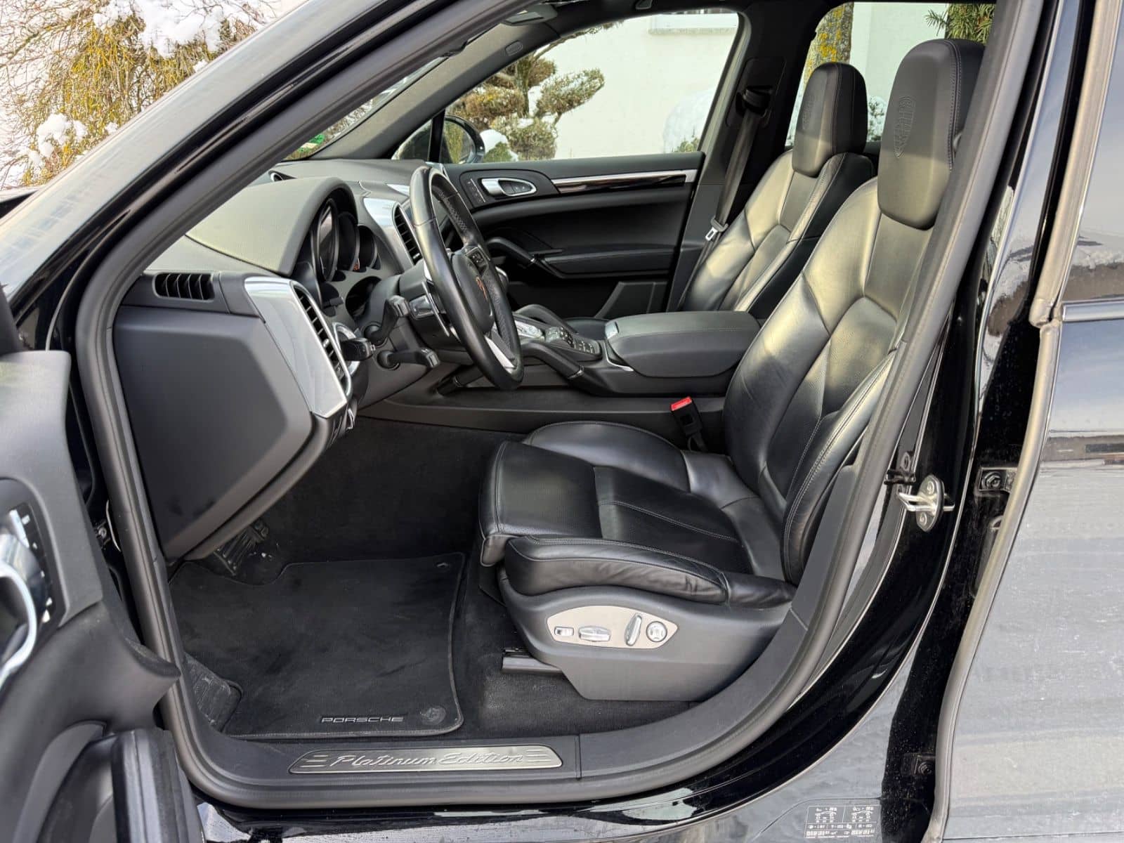 Porsche Cayenne D Leder Luft Pano SoftClose BOSE 21 Zoll foto 7