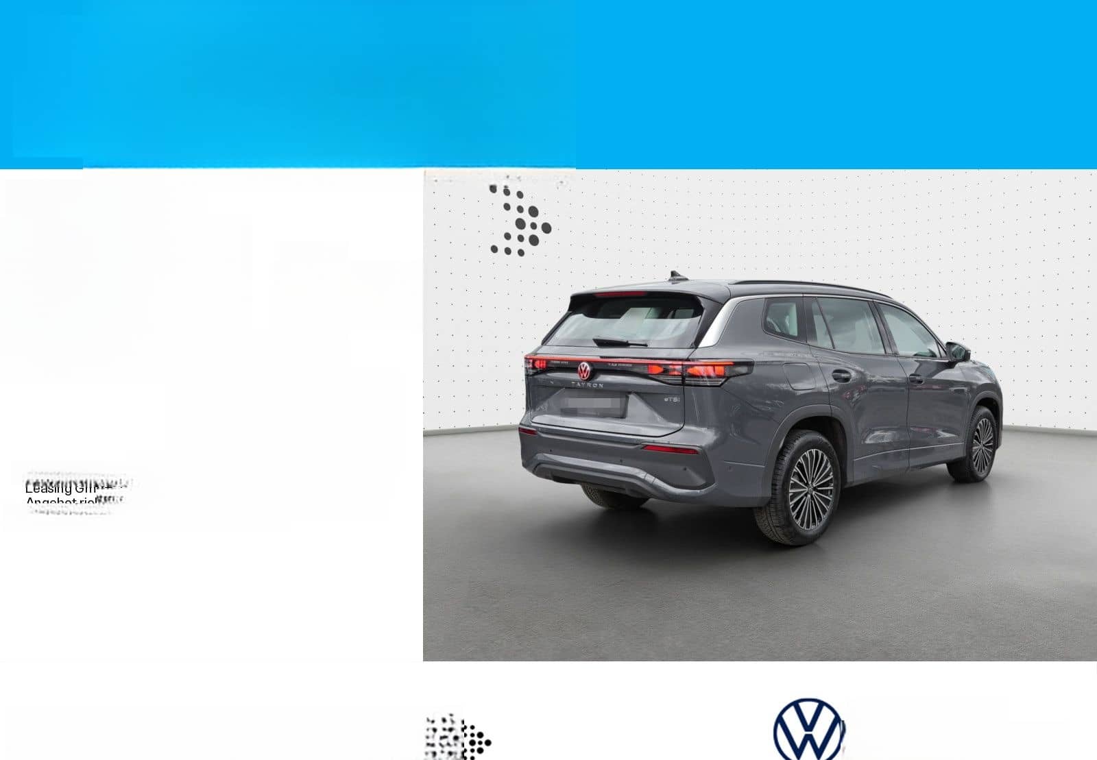 Volkswagen Tayron Life 1.5 eTSI AHK*LED*H&K*HuD*RFK*Digital foto 3