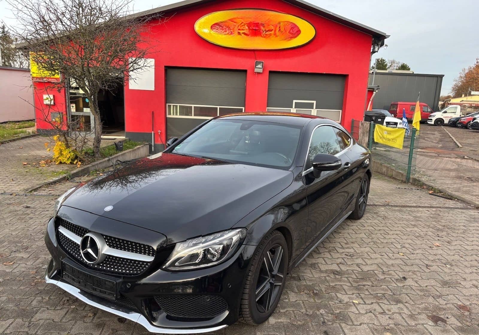 Mercedes-Benz C 180 Coupe SHZ*NAVI*Burmester*AMG foto 1