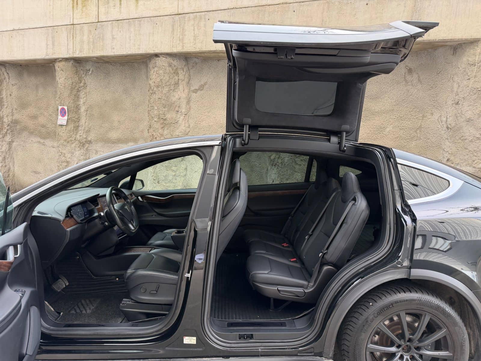 Tesla Model X Dual Motor Kamera 360 Leder Navi LED AHK foto 13