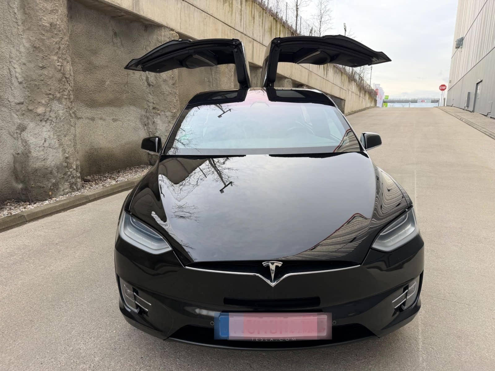 Tesla Model X Dual Motor Kamera 360 Leder Navi LED AHK foto 3