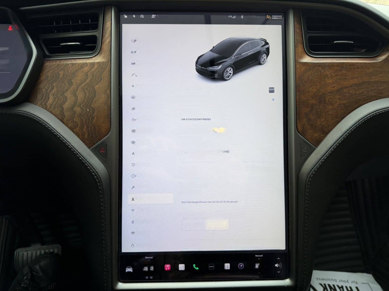 Tesla Model X Dual Motor Kamera 360 Leder Navi LED AHK foto 24