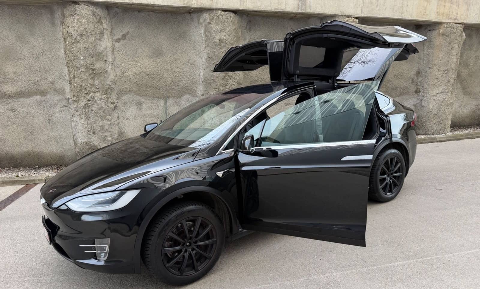 Tesla Model X Dual Motor Kamera 360 Leder Navi LED AHK foto 7