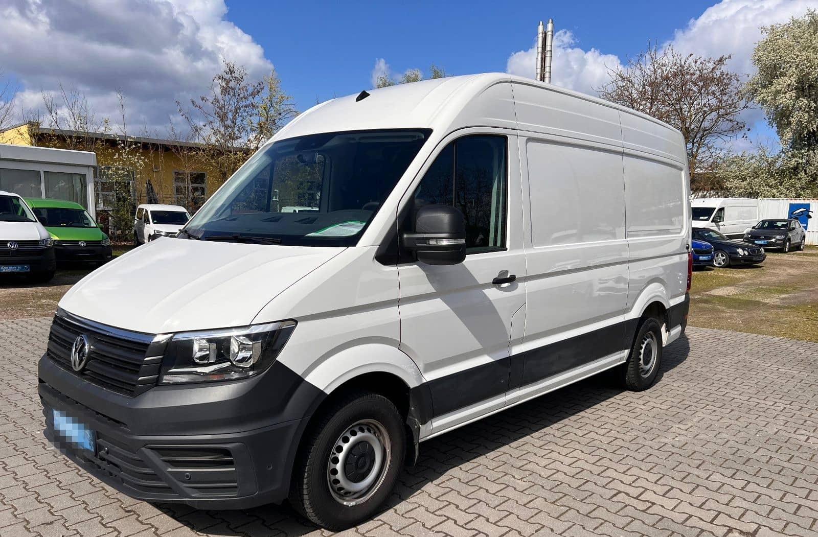 Volkswagen Crafter Kasten 35 mittellang Hochdach FWD foto 23
