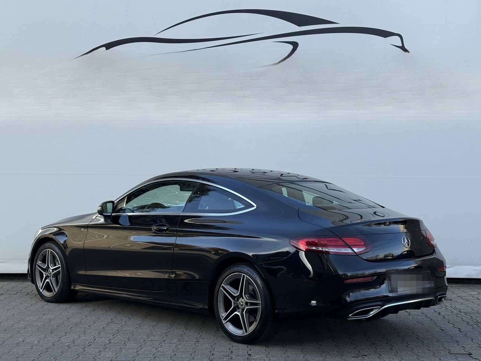 Mercedes-Benz C 200 d Coupe AMG Line | DigitalTacho | LED foto 3