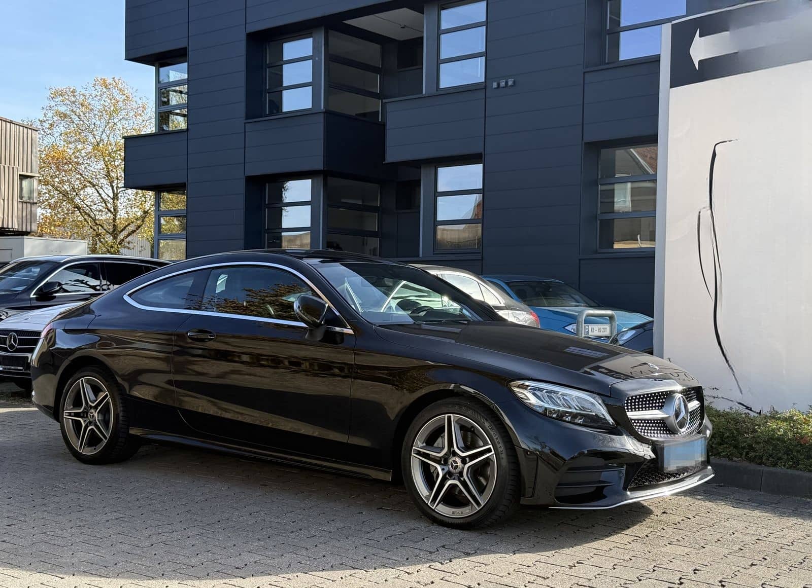 Mercedes-Benz C 200 d Coupe AMG Line | DigitalTacho | LED foto 4